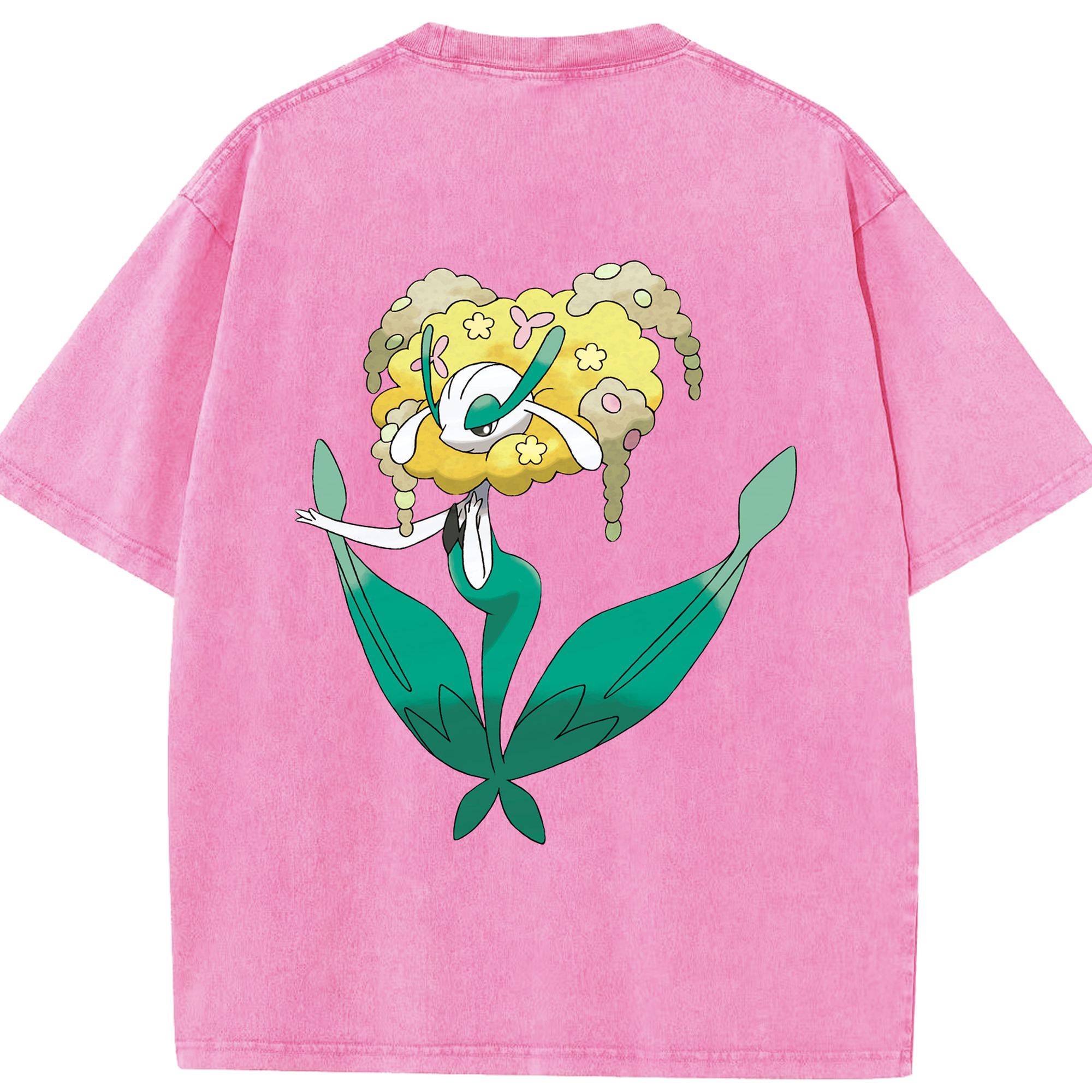 （画像用） ポケットモンスター Pokémon 綿100% ヴィンテージ風 半袖Tシャツ（背面プリント）